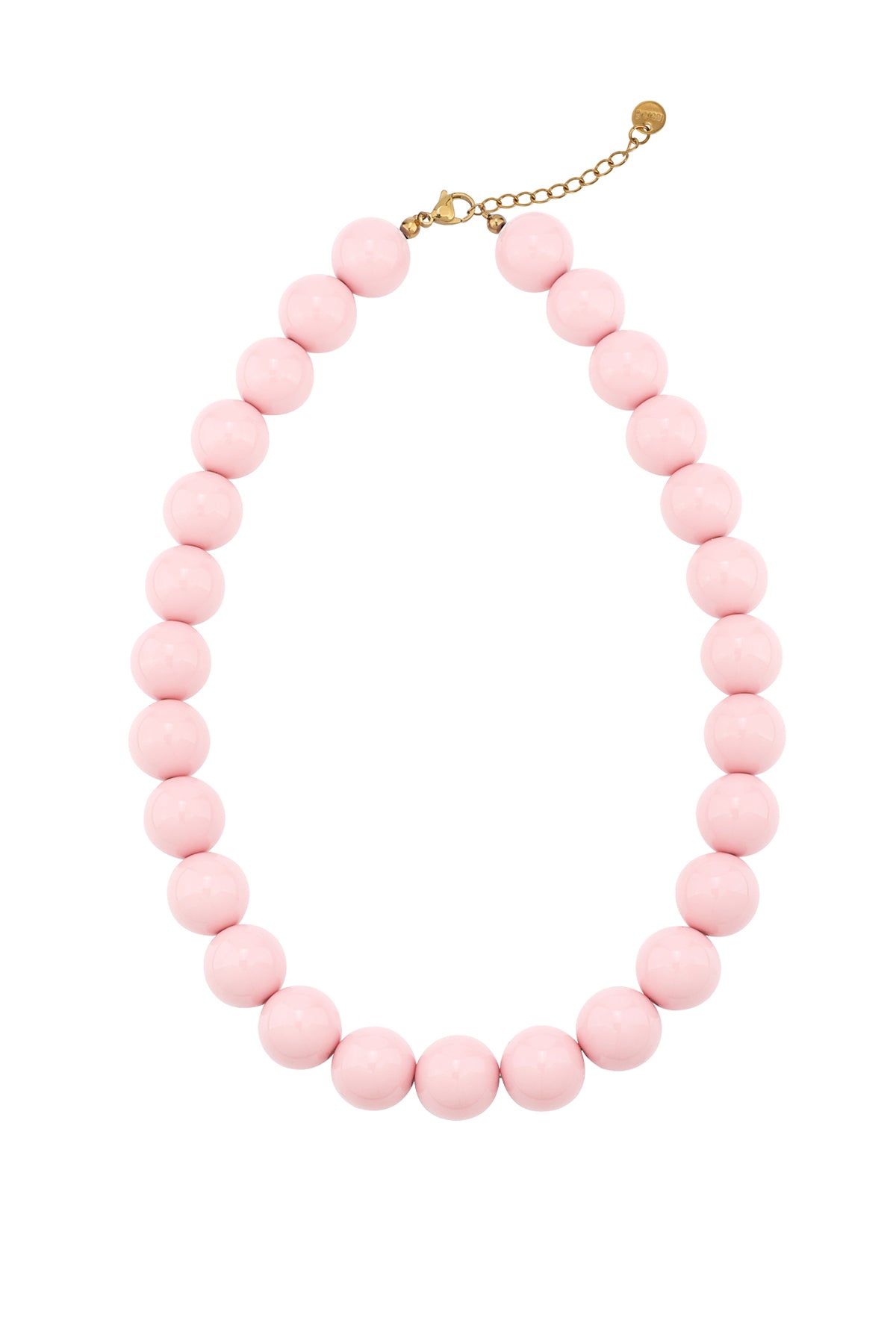 Necklace with large beads