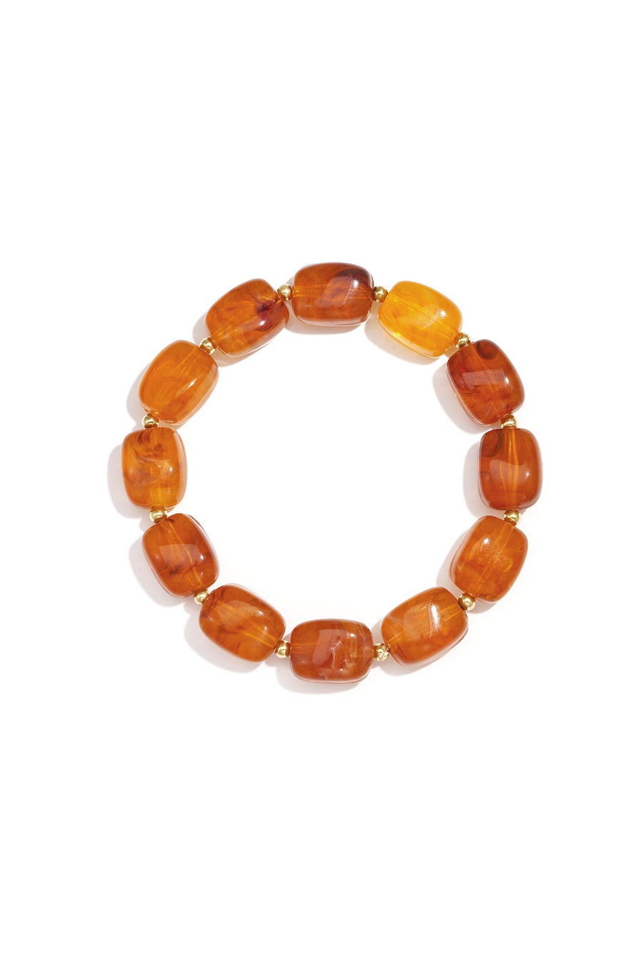 Acrylic Beaded Bracelet · chocolate · product
