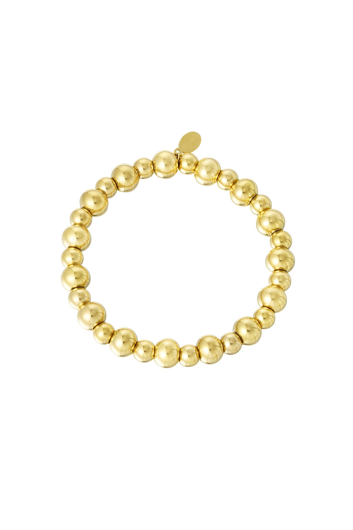 Big Beads Bracelet · gold · product