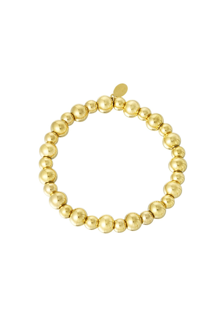 Big Beads Bracelet · gold · product