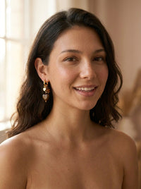 Heart Bead Hoops · lifestyle
