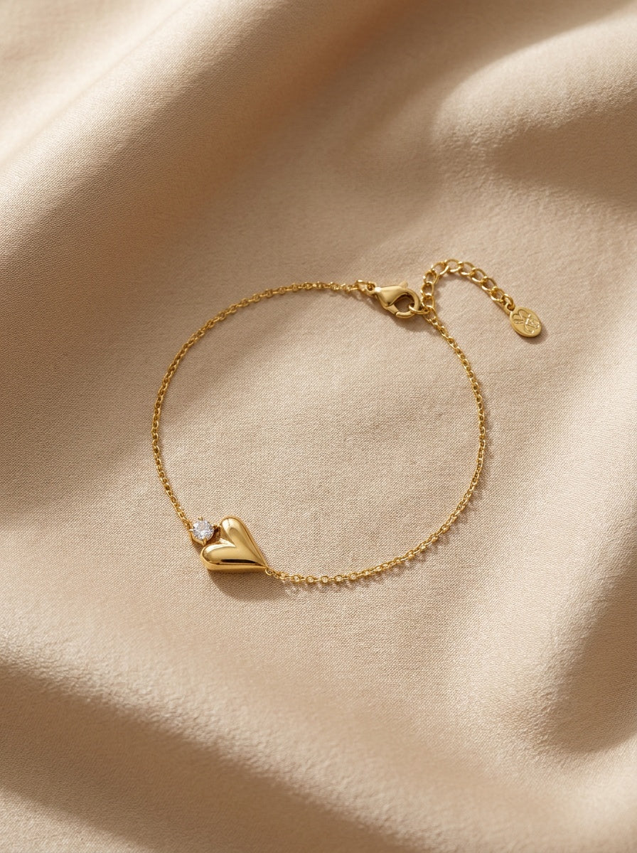Heart Charm Bracelet · product