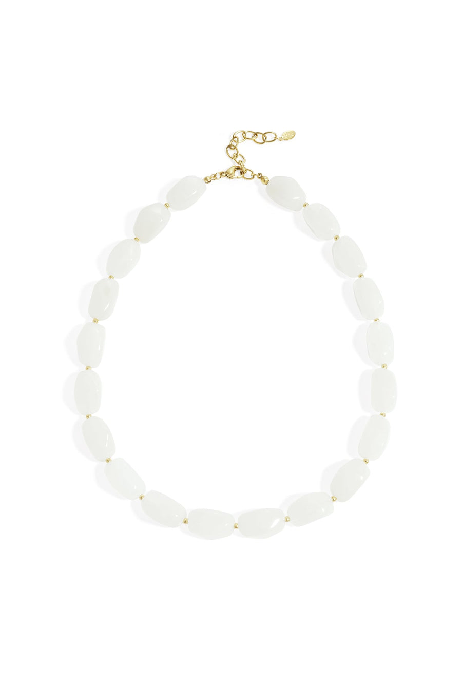 Organic Bead Necklace · baby-blue · product