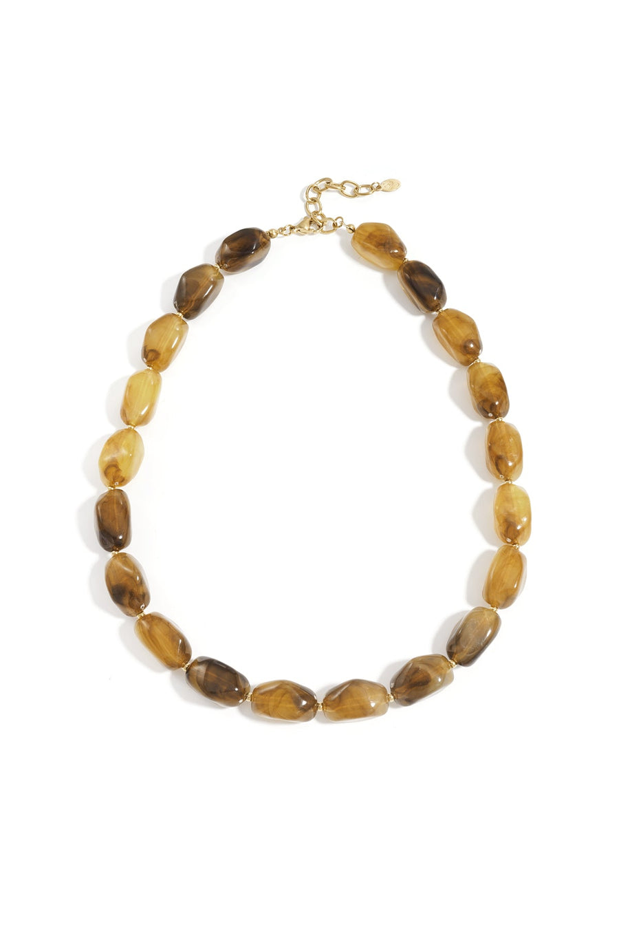 Organic Bead Necklace · coral · product