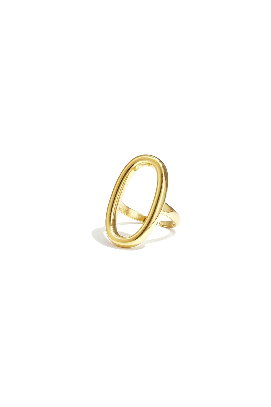 Oval Minimalist Ring · gold · product
