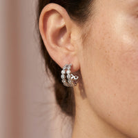Textured Classic Hoops · macro