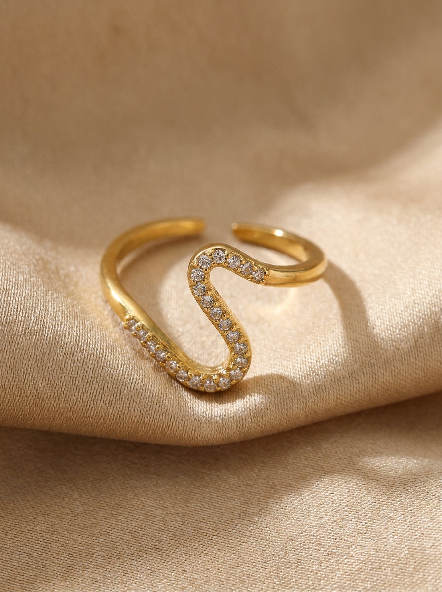 Wave Line Ring · product