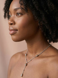 Y-Line Droplet Necklace · profile